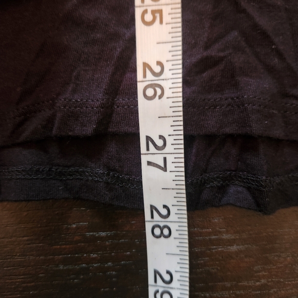 Juicy Couture Black Tank Top with Feeling Beachy Written In Gold Glitter - Picture 9 of 9